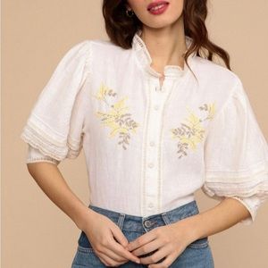 NWT Rouje Huguette Blouse size 34